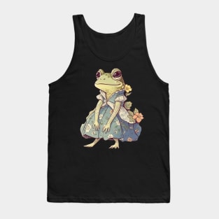 Girl Frog Wear Dress Tank Top